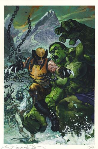 9 wolverine vs hulk def